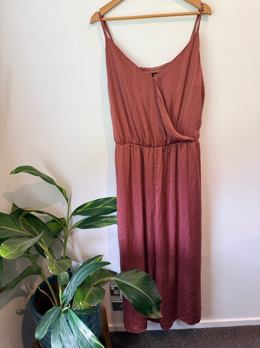 City Chic Size XL/22 Wide-Leg Jumpsuit