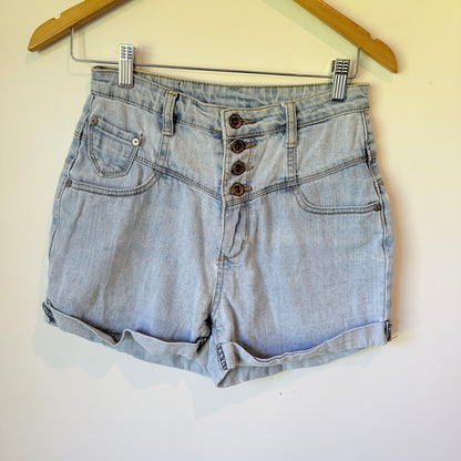 Other Crazy Size 25 High-Waisted Denim Shorts