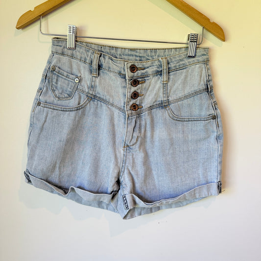 Other Crazy Size 25 High-Waisted Denim Shorts