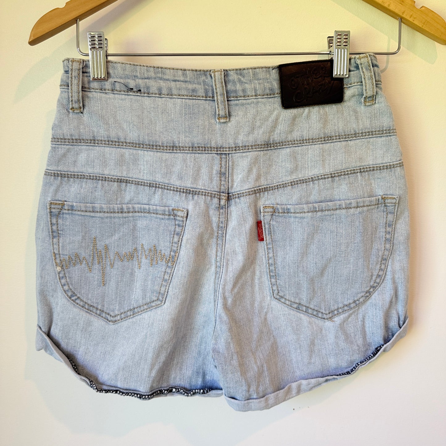 Other Crazy Size 25 High-Waisted Denim Shorts