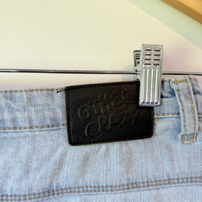 Other Crazy Size 25 High-Waisted Denim Shorts