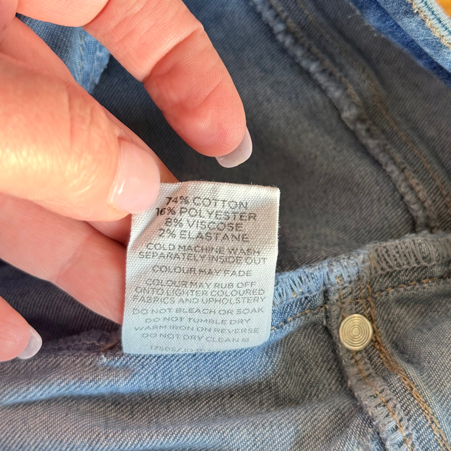 Glassons Size 10 Distressed Jeans