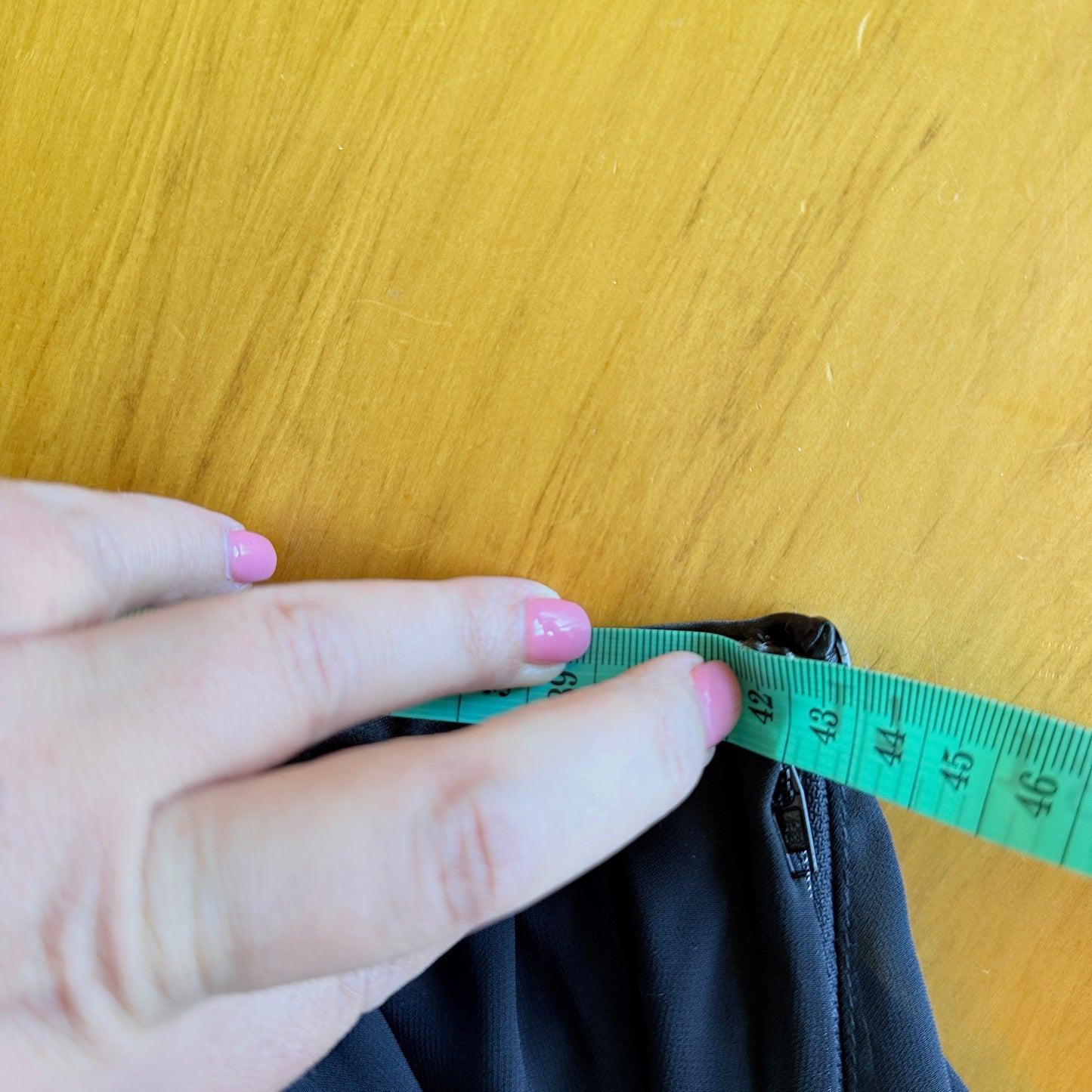 Black Full Layered Maxi Skirt - Waist 86cm