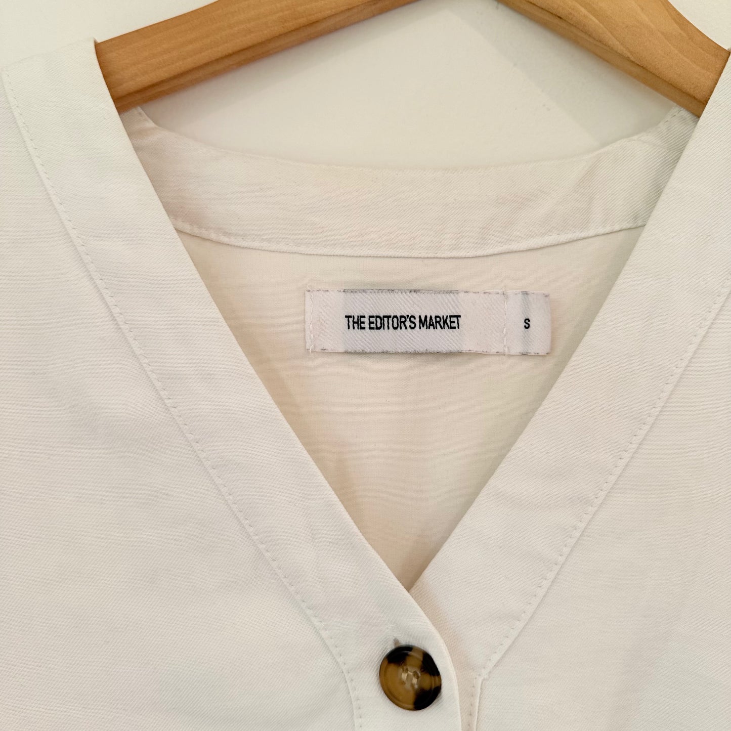 The Editor's Market Size S Button Down Tunic