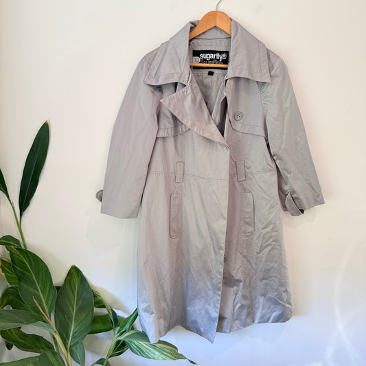 Sugarfly Size XL Trench Coat