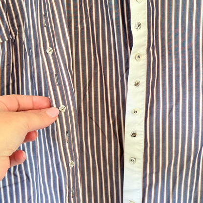 Zara Basic Size M Striped Shirt