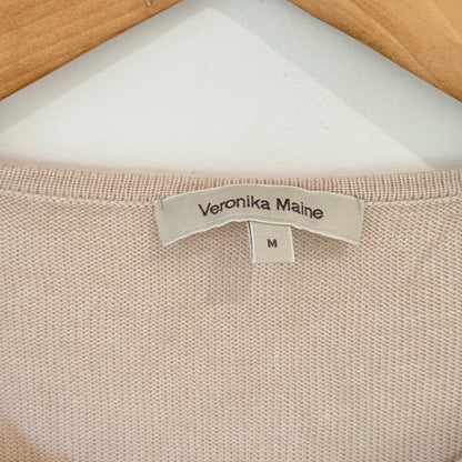 Veronika Maine Size M Viscose Knit Dress
