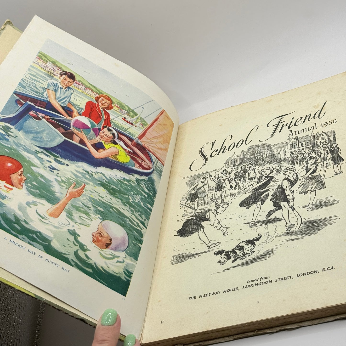 School Friend Annual 1955 by Odhams Press