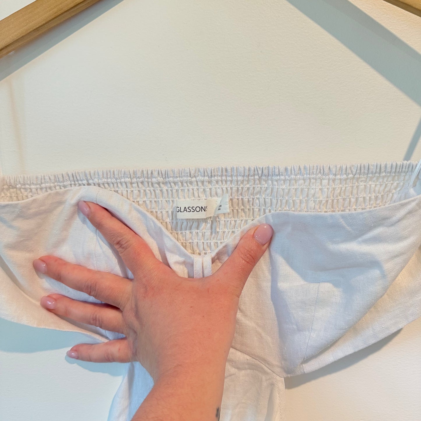 Glassons Size 10 Bandeau Cut-Out Dress