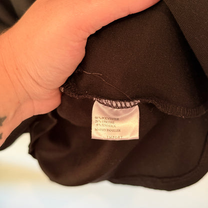 Panel Short-Sleeve Sheath Dress - Size U/Arm to U/Arm 50cm