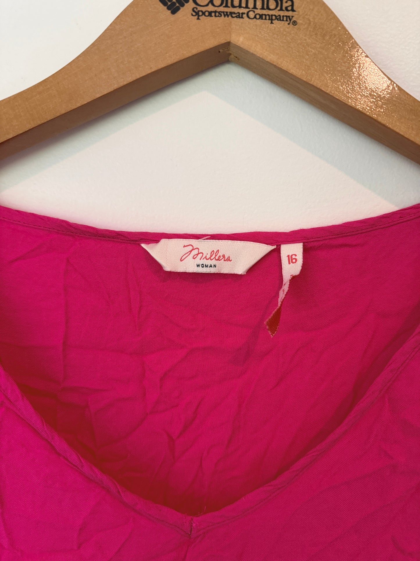 Millers Size 16 Magenta Tunic