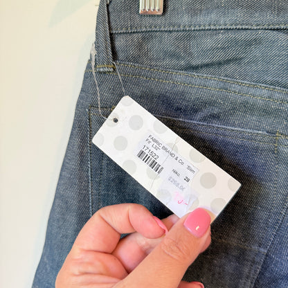 Fabric-Brand & Co. Size 28 'Niko' Slim Fit Selvedge Denim Jeans