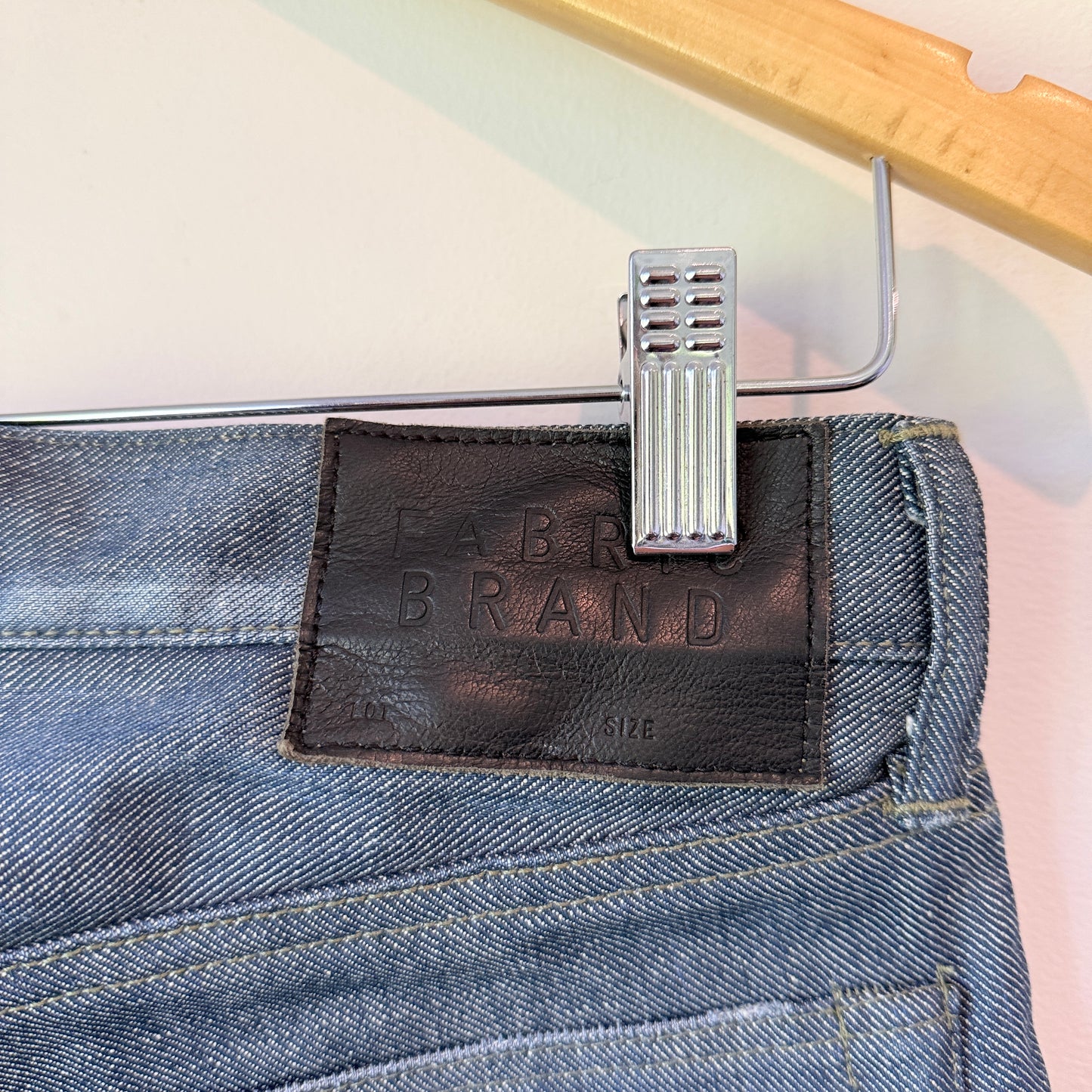 Fabric-Brand & Co. Size 28 'Niko' Slim Fit Selvedge Denim Jeans