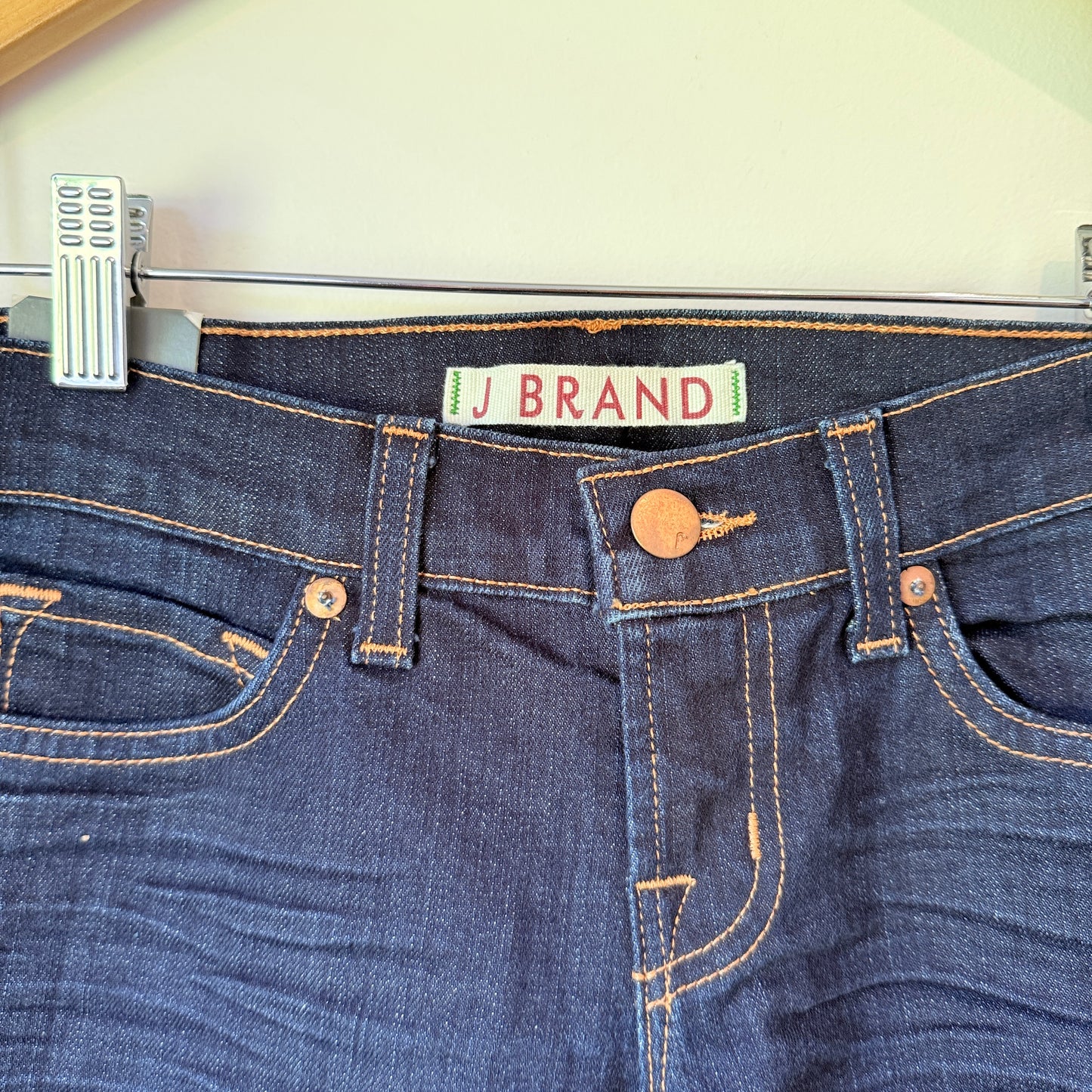 J Brand 912 Pencil Leg Low-Rise Jeans in Ink