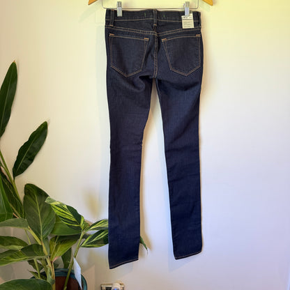 J Brand 912 Pencil Leg Low-Rise Jeans in Ink