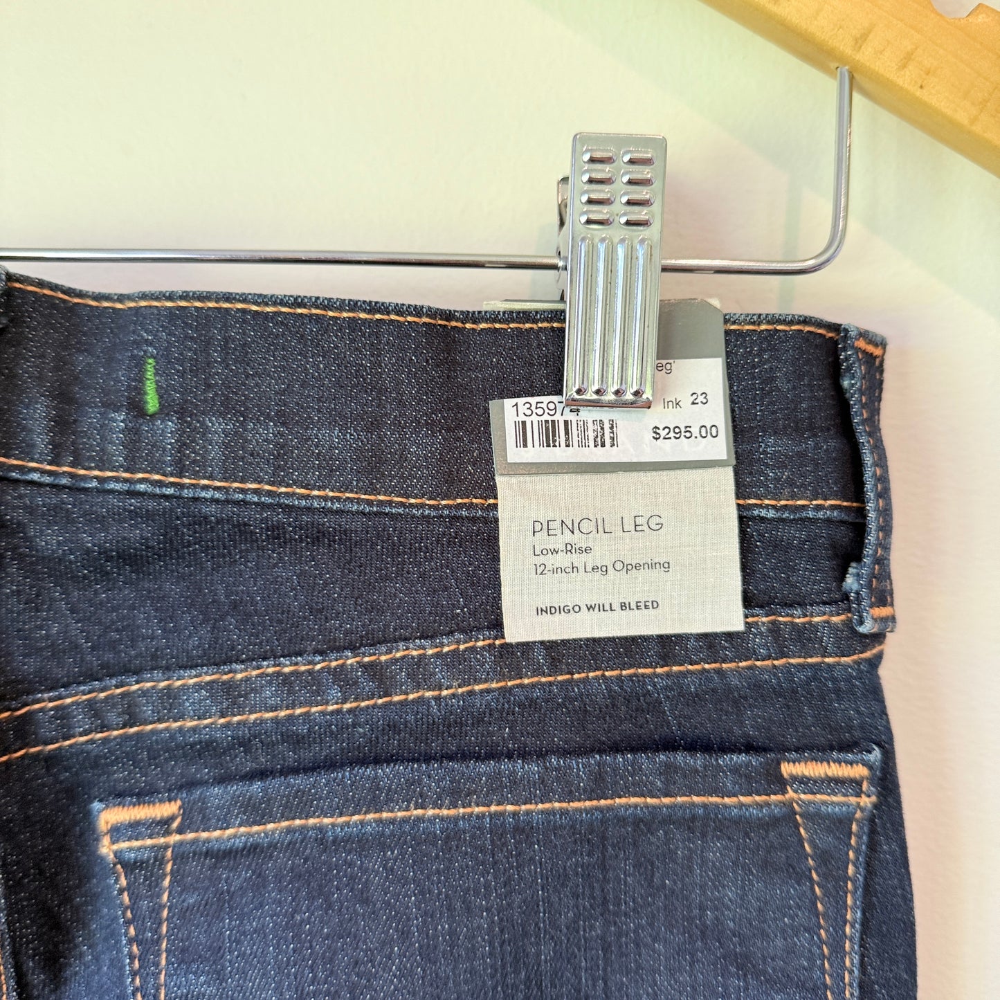 J Brand 912 Pencil Leg Low-Rise Jeans in Ink