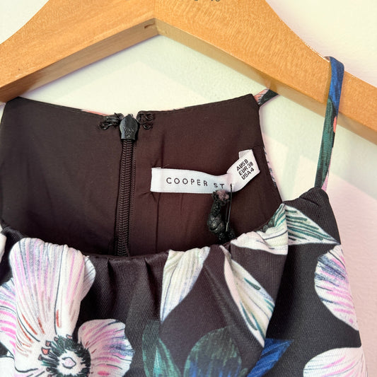 Cooper St Whimsical Bloom Floral Halter Dress Size 8