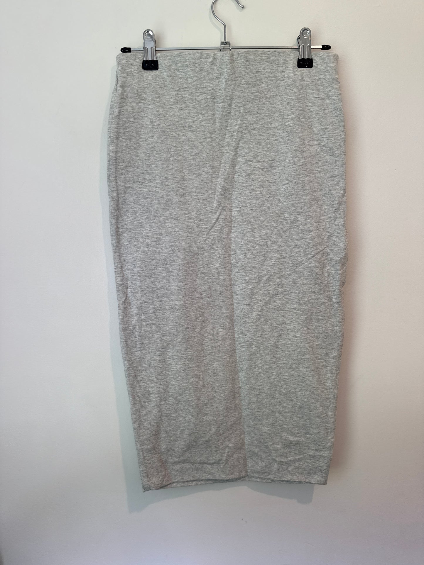Decjuba Size XS Gray Midi Pencil Skirt