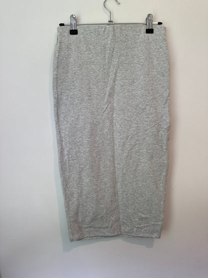 Decjuba Size XS Gray Midi Pencil Skirt