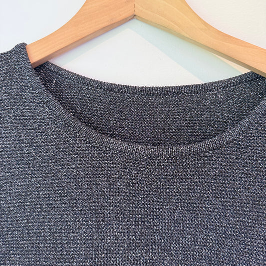 Metallic Knit Top (47cm U/Arm)