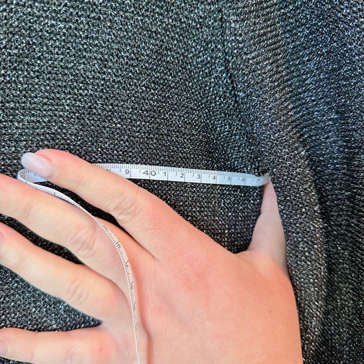 Metallic Knit Top (47cm U/Arm)