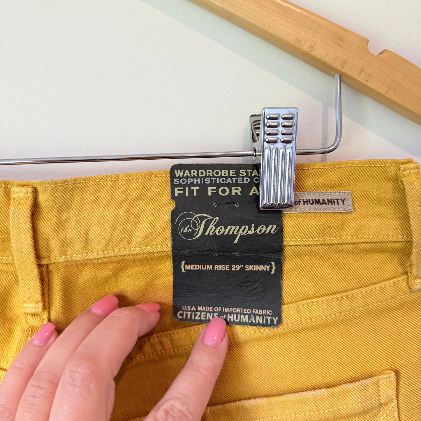 Citizens of Humanity Thompson Skinny Jeans Size 27