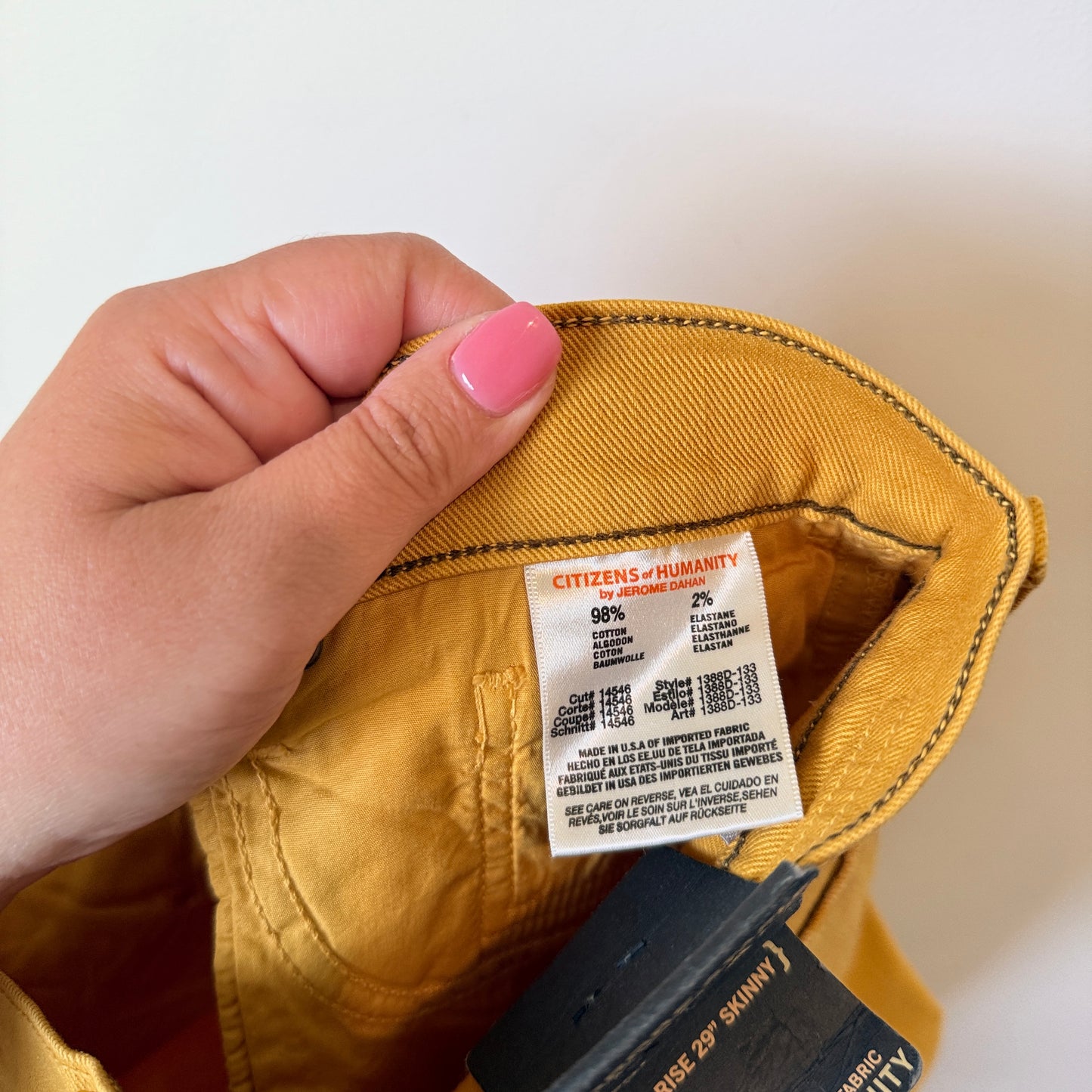 Citizens of Humanity Thompson Skinny Jeans Size 27