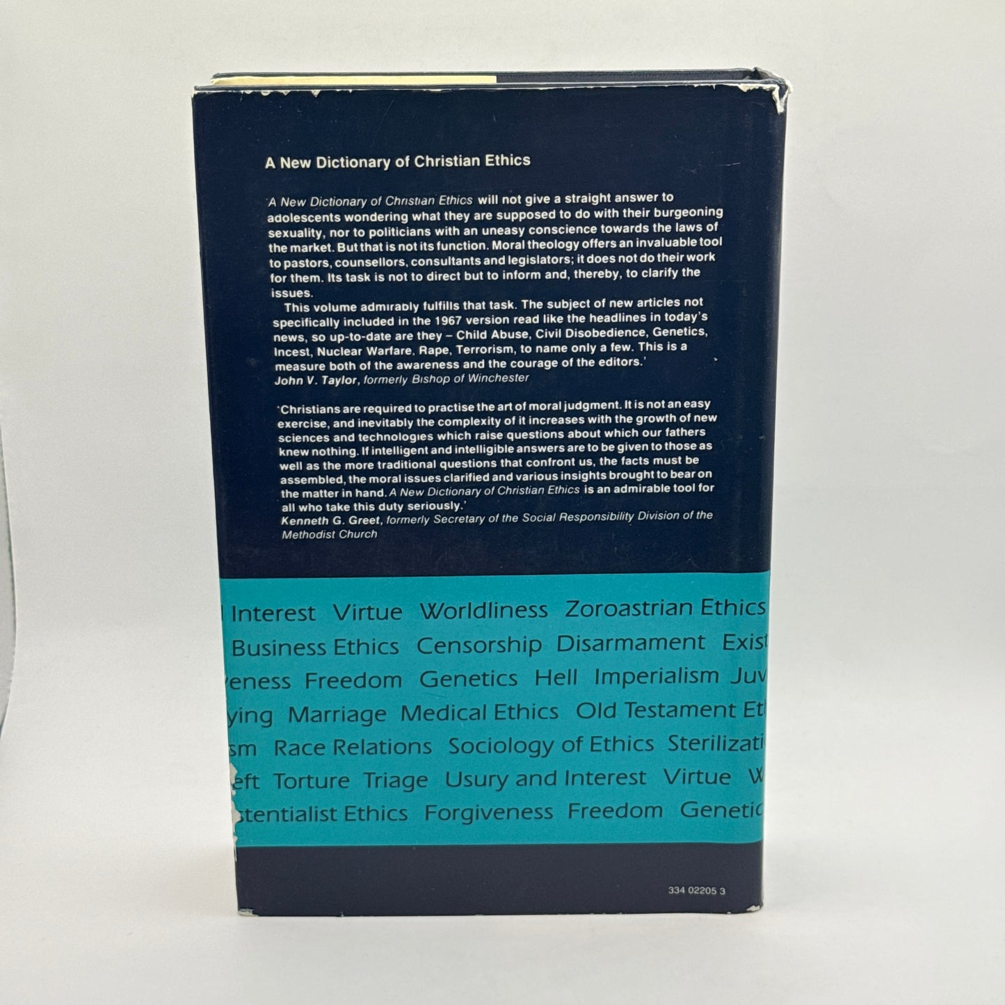 A New Dictionary of Christian Ethics  Edited by John Macquarrie & James Childress