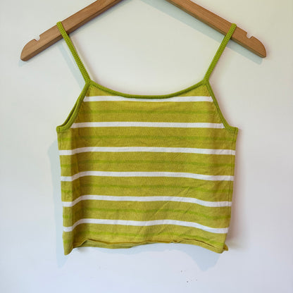 Stripe Crop Top - 34cm U/Arm