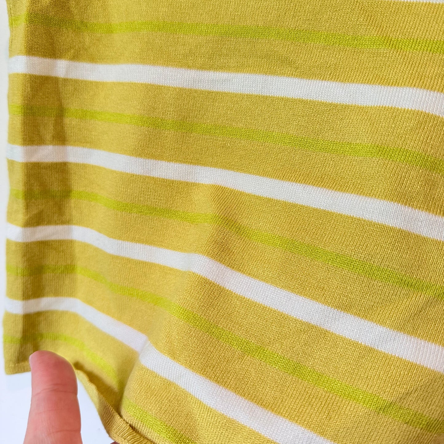 Stripe Crop Top - 34cm U/Arm