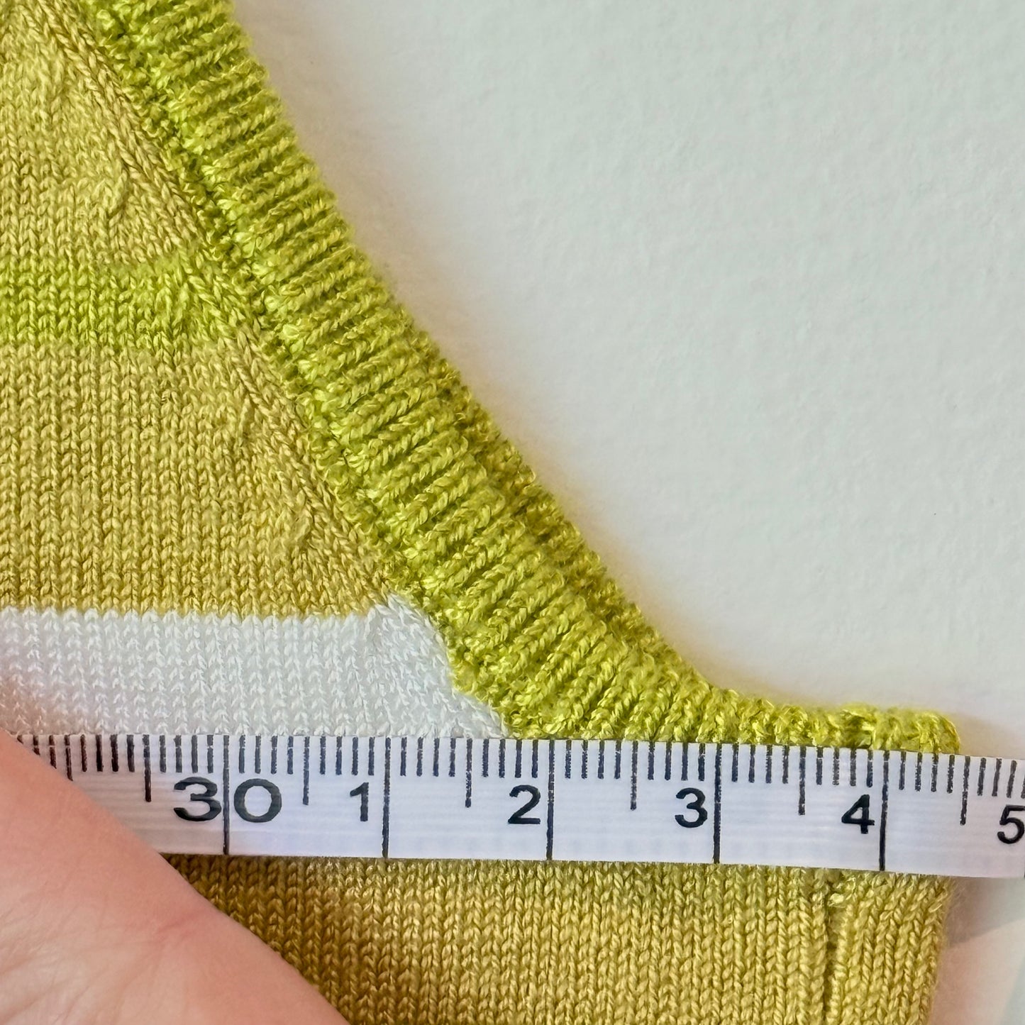 Stripe Crop Top - 34cm U/Arm