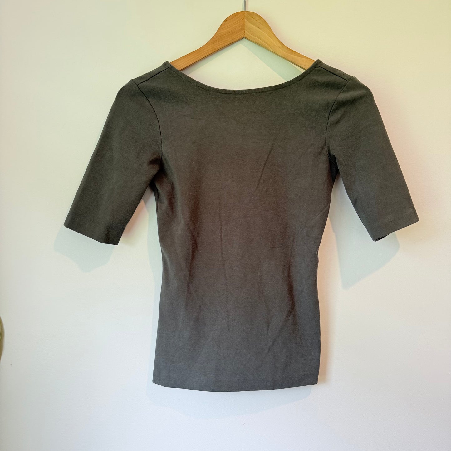 Country Road XXS Cotton / Modal Scoop Back Top