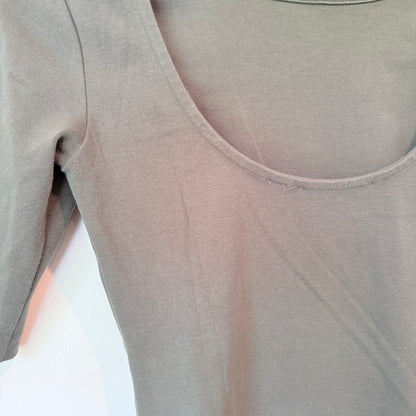 Country Road XXS Cotton / Modal Scoop Back Top