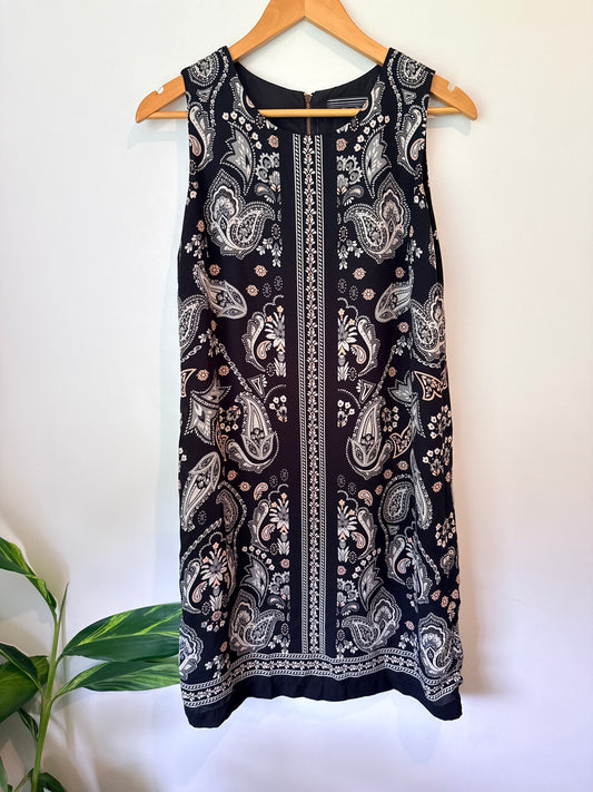 Oliver Black Size 10 Sleeveless Midi Dress