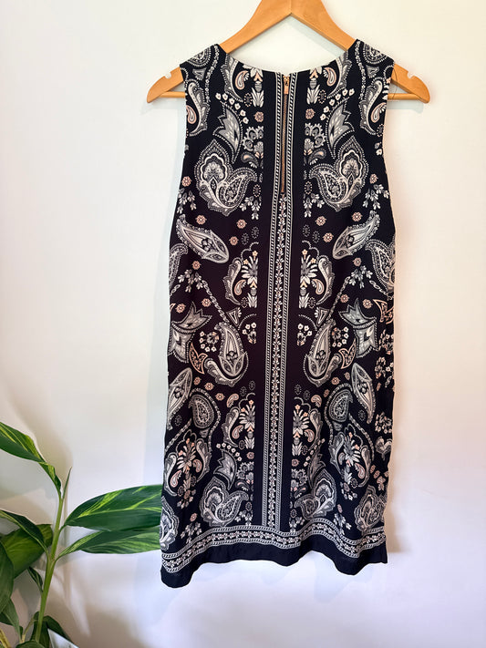 Oliver Black Size 10 Sleeveless Midi Dress