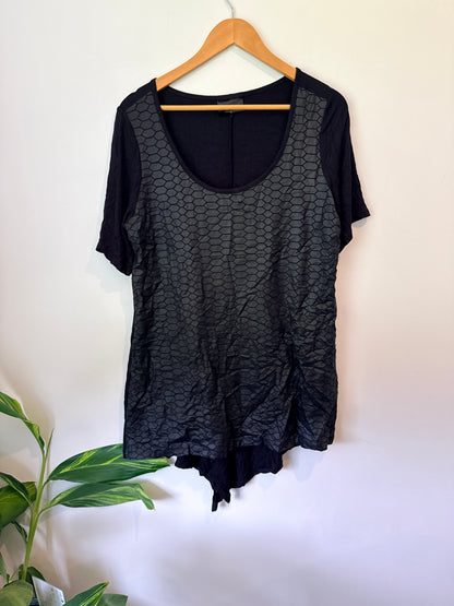 Brand Unknown Size L Scoop-Neck Top