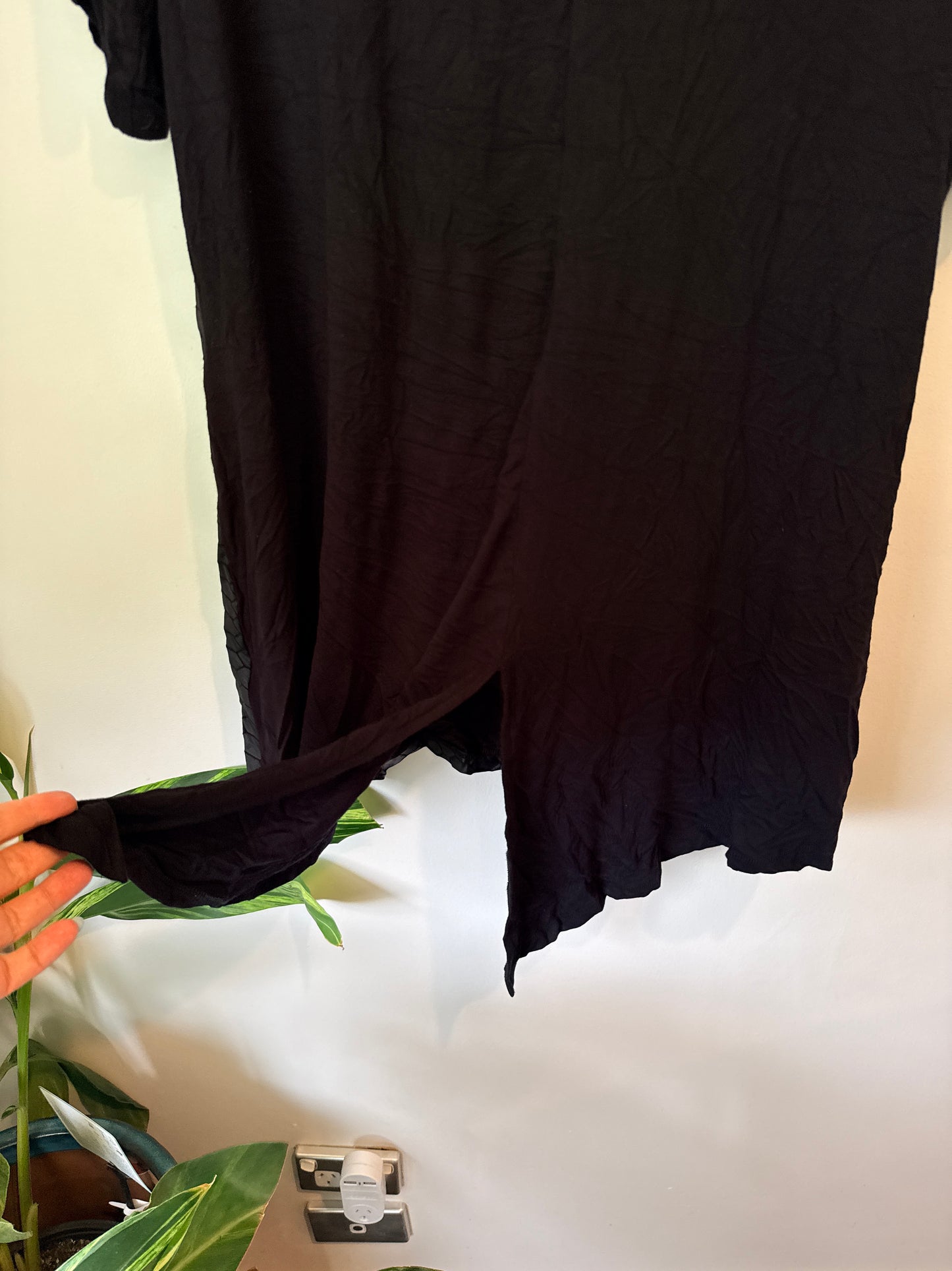 Brand Unknown Size L Scoop-Neck Top