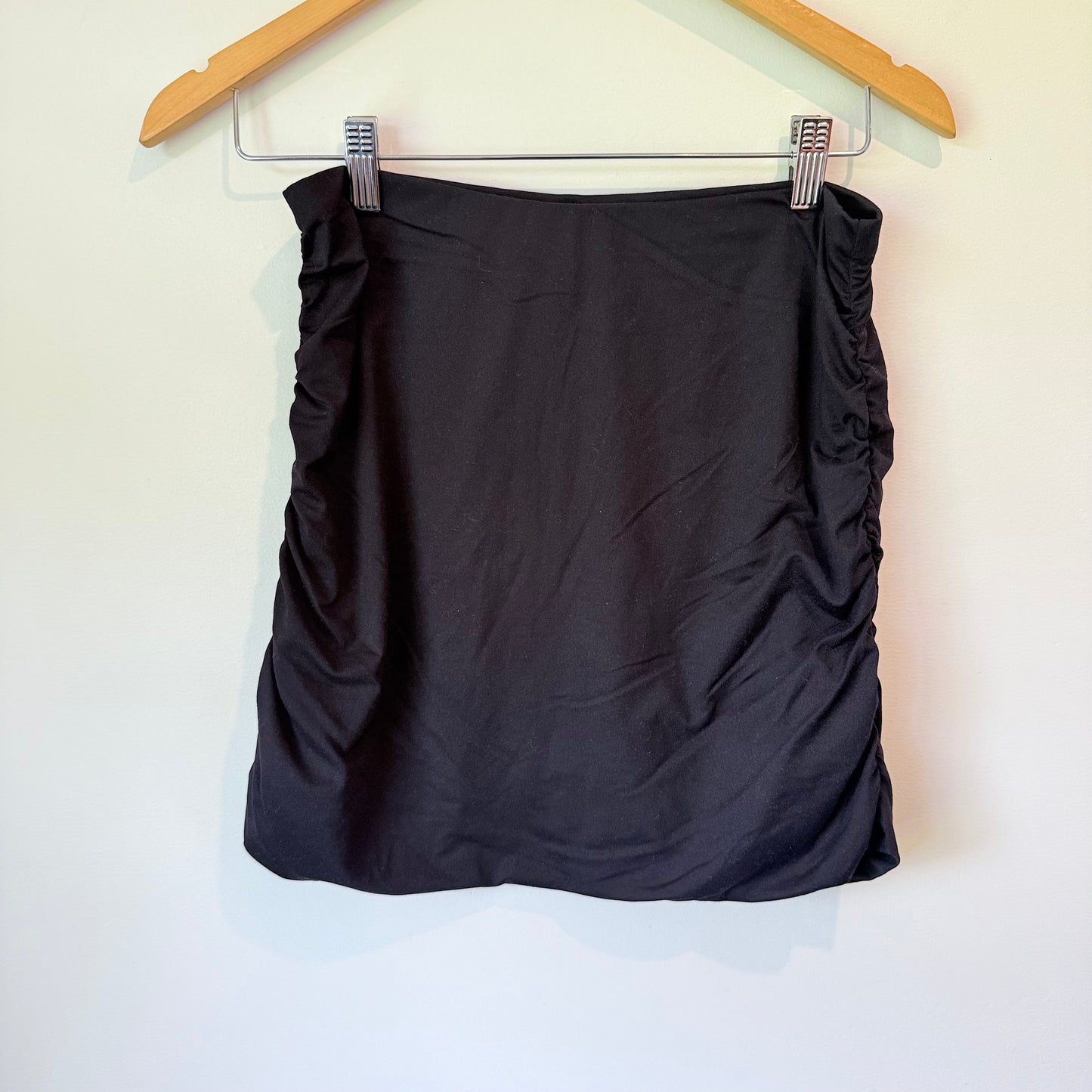 Glassons Size M Rouched Sides Mini Skirt