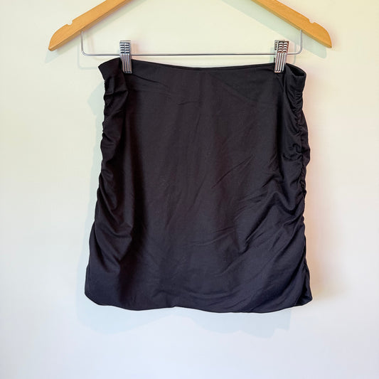 Glassons Size M Rouched Sides Mini Skirt