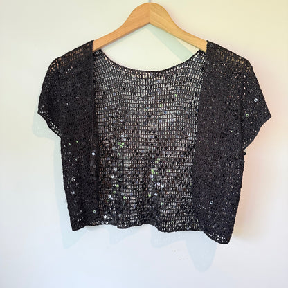Mesh Sequin Bolero (46cm U/Arm)