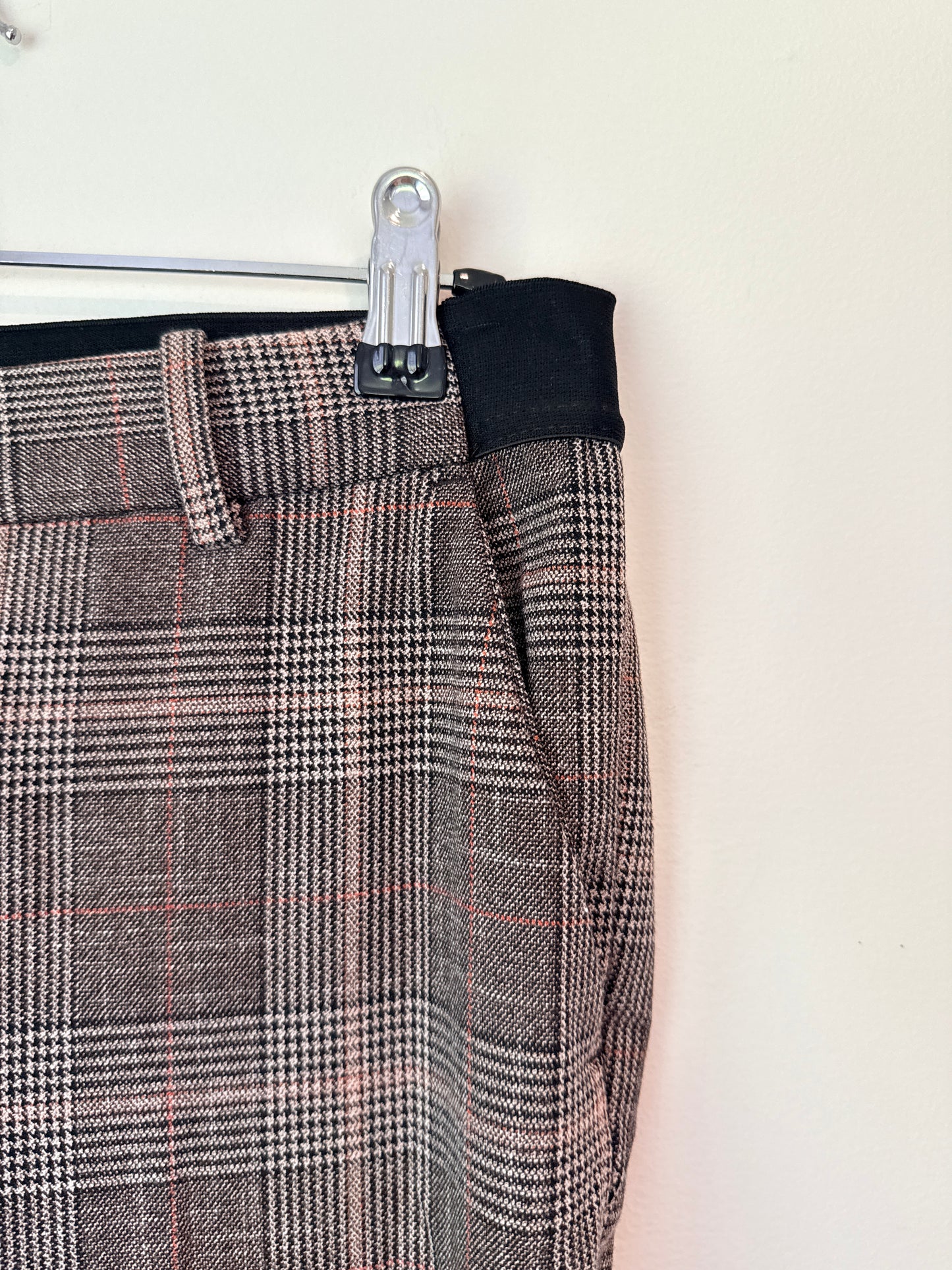 Witchery Size 8 Plaid Pattern Trousers