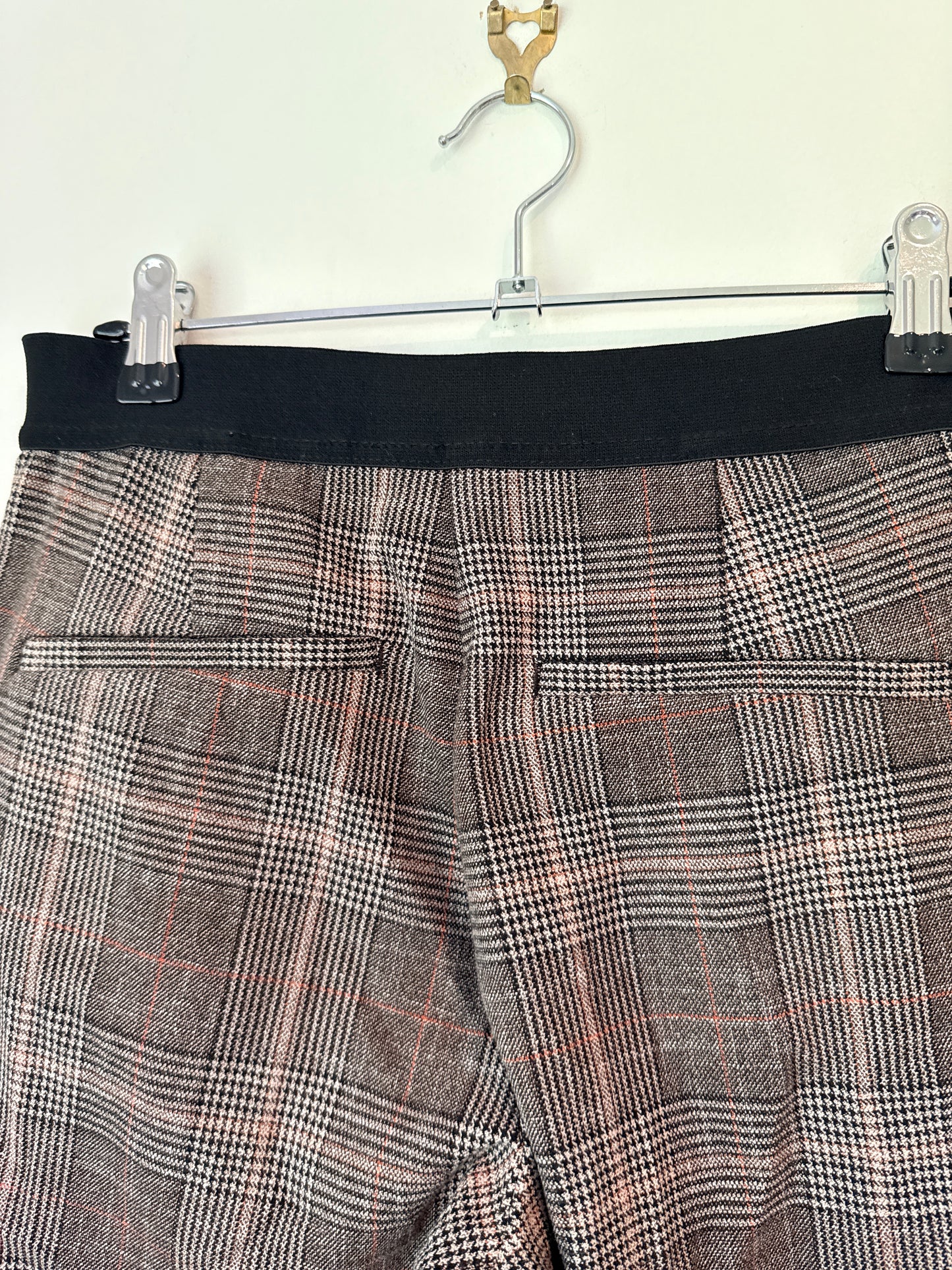 Witchery Size 8 Plaid Pattern Trousers