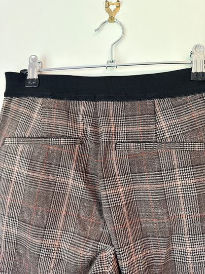 Witchery Size 8 Plaid Pattern Trousers