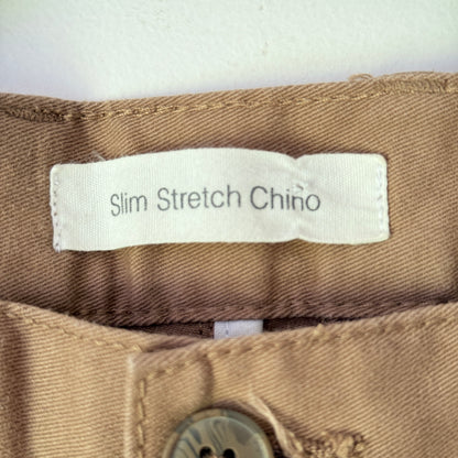 Anko Slim Stretch Chino Size 30 Men's Khaki Chino Pants
