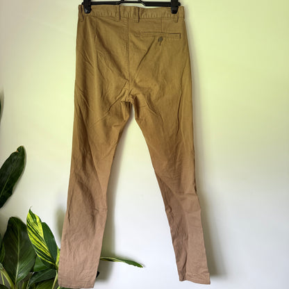 Anko Slim Stretch Chino Size 30 Men's Khaki Chino Pants