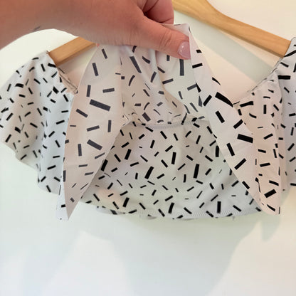 Topshop Size 8 Bandeau Swim Top