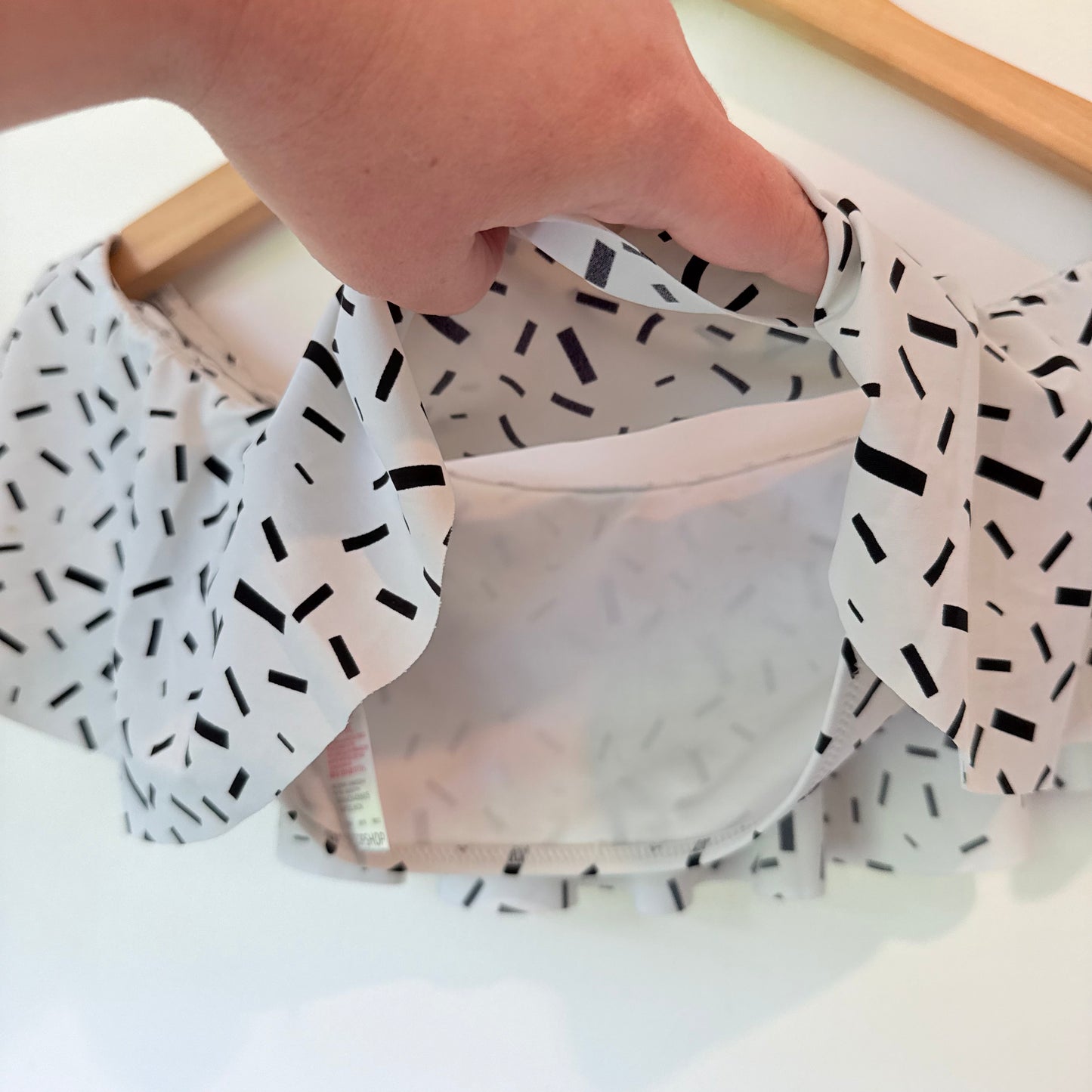 Topshop Size 8 Bandeau Swim Top