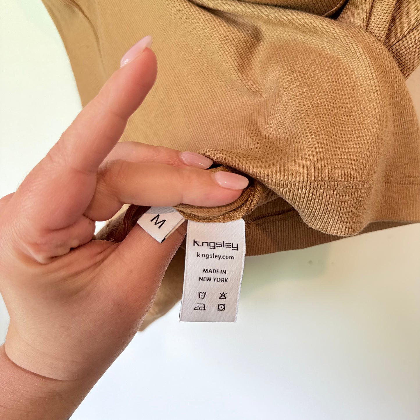 K. Ngsley (NY) Size M (10) Cotton Top