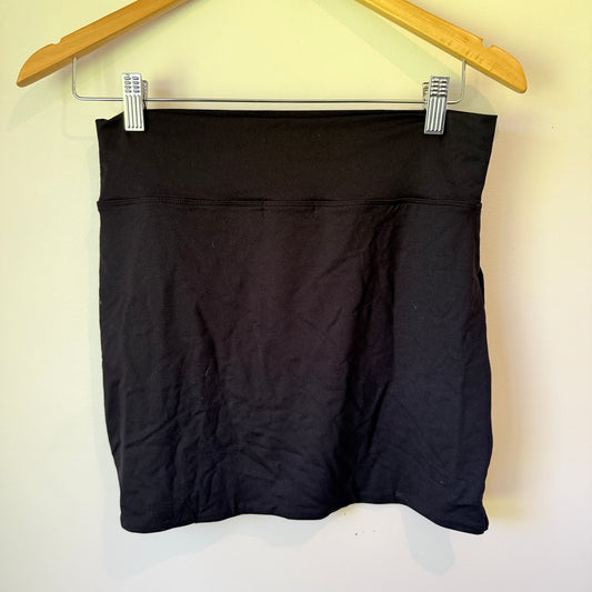 Glassons Black High-Waist Jersey Mini Skirt Size M