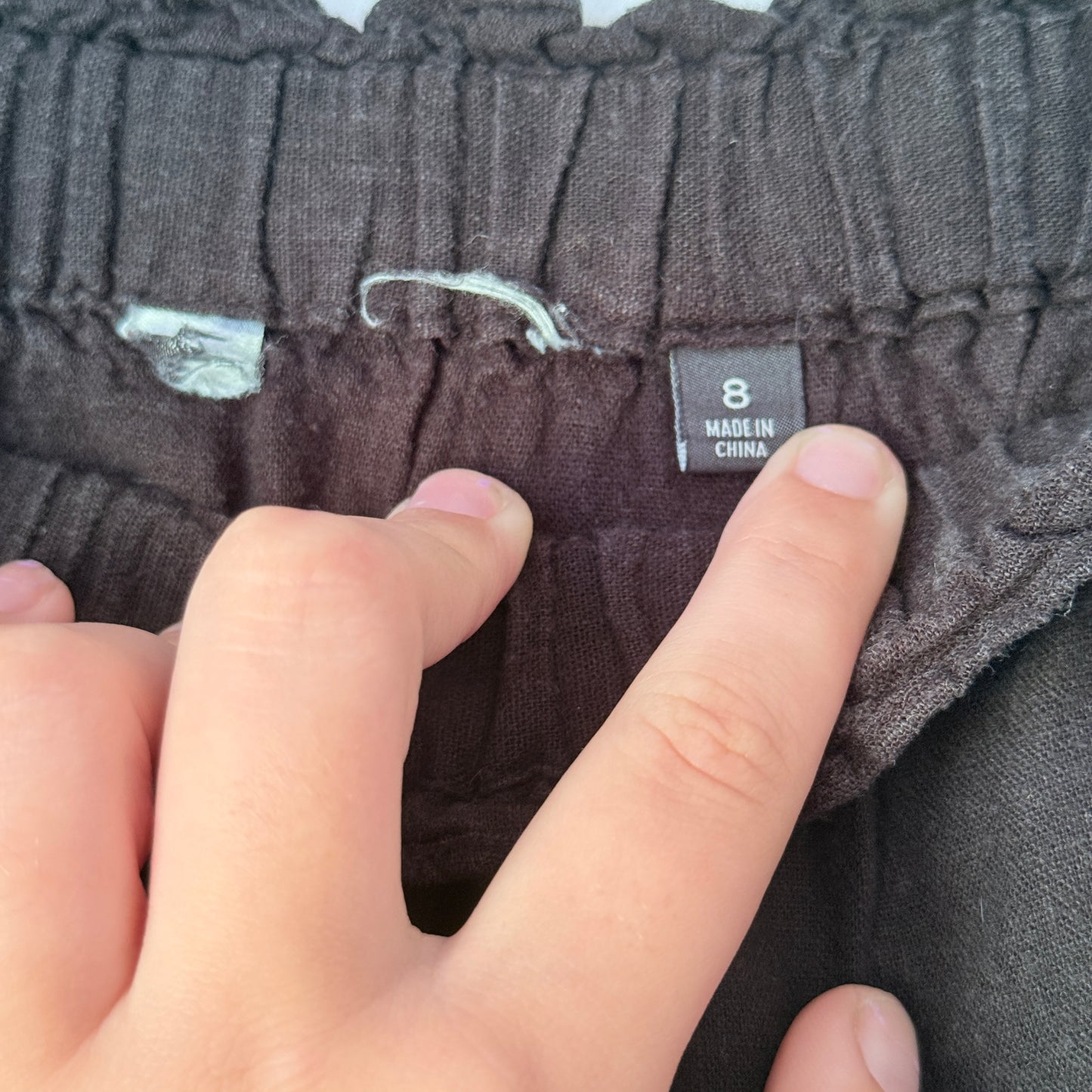 Glassons Size 8 Black Tiered Mini Skirt